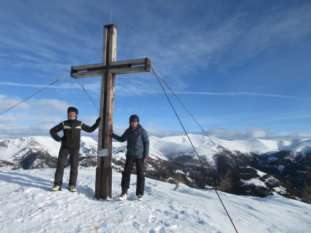 Ich und Ronald am Wiesernock, 1.974 m