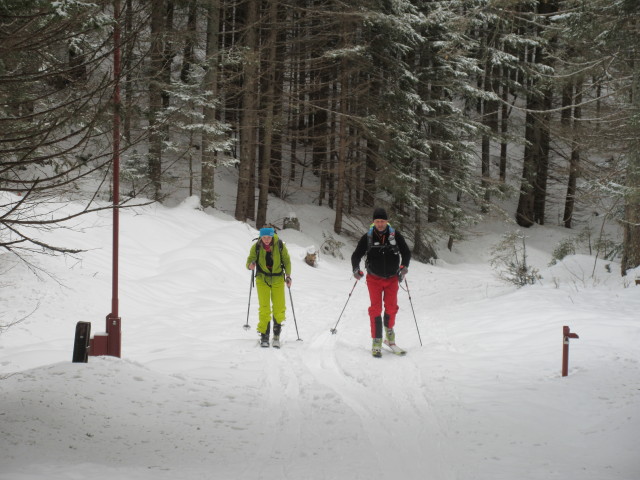 Corinna und Cees im Steingraben