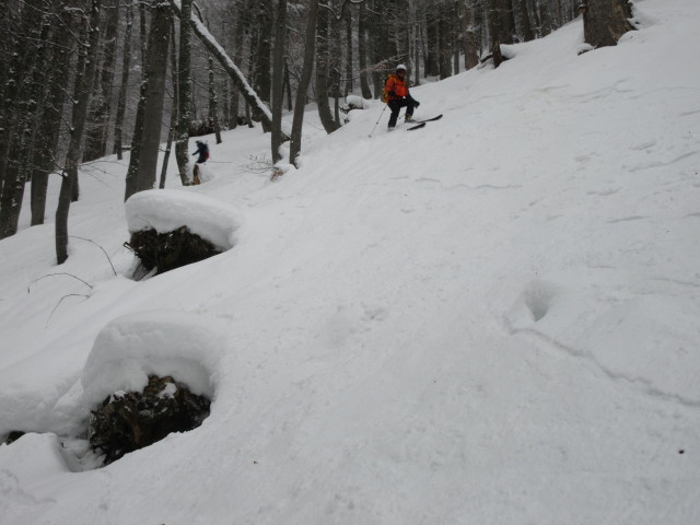 Eric zwischen Kutatschhütte und Steingraben