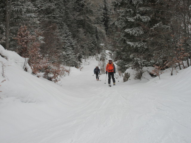 Arno und Eric zwischen Kutatschhütte und Steingraben