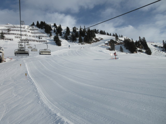 Faschpiste von der Kapallbahn aus