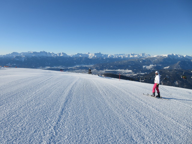 Larissa auf der Panoramaabfahrt