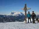 Ronald und ich auf der Bischlinghöhe, 1.834 m