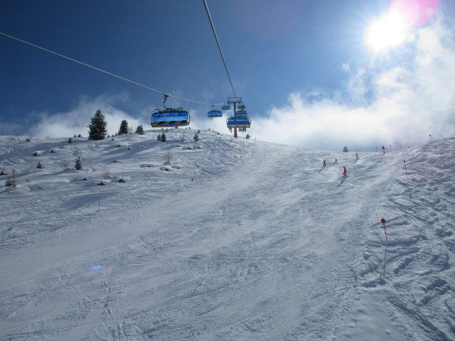 Quellen-Abfahrt von der Zirmachbahn aus