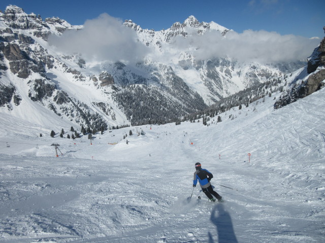 Stefan auf der Mitterjoch-Abfahrt