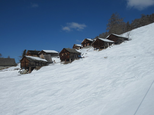 Les Chottes de Novelly, 1.862 m (20. März)