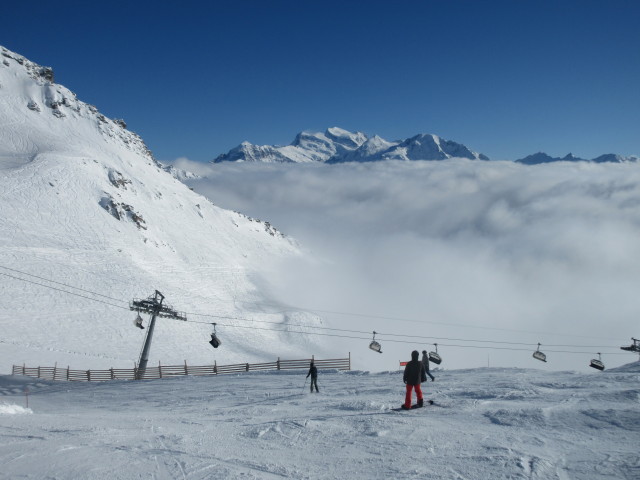 Markus auf der Piste 'Attelas' (20. März)