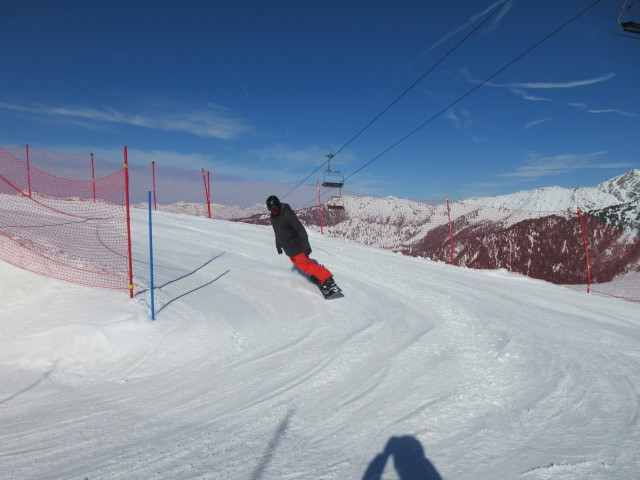 Markus auf der Audi Quattro Funslope (23. März)