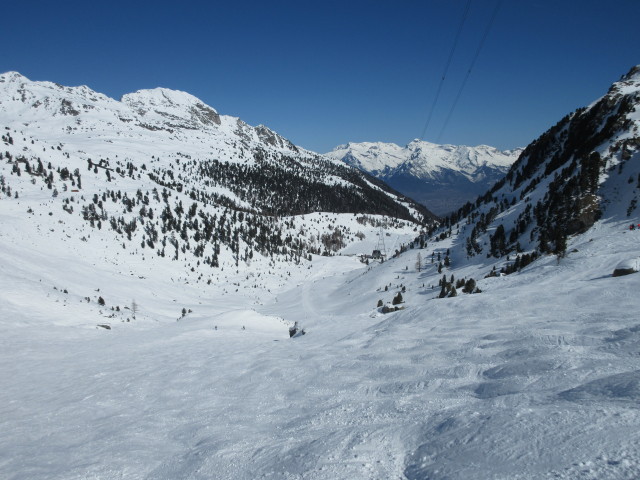 Abfahrtsroute 'Mont Gelé - Tortin' (24. März)