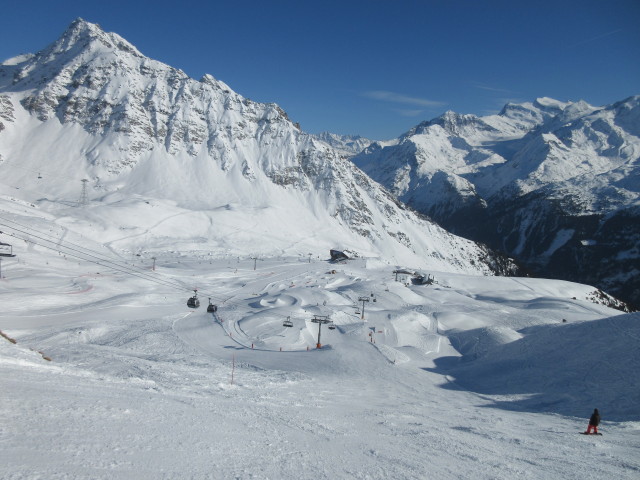 Markus auf der Piste 'Tsarbonné' (24. März)