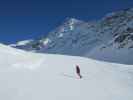 Markus auf der Piste 'Cabane' (24. März)