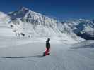 Markus auf der Piste 'Chaux' (24. März)