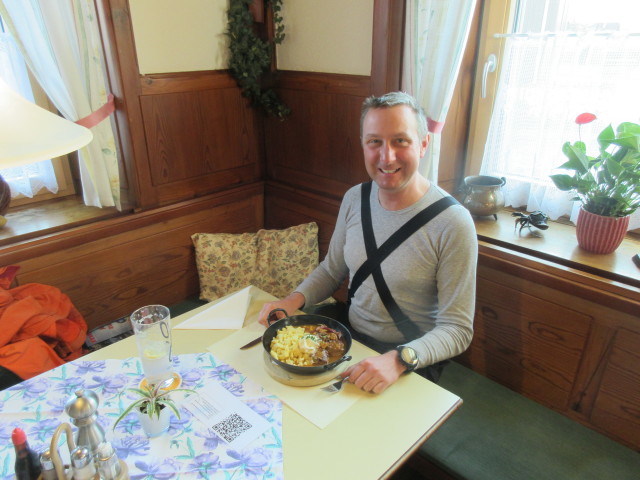 Ich im Gasthaus R&ouml;ssle in Th&uuml;ringen