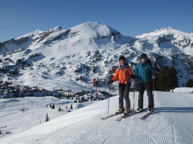 Ich und Ronald auf der Piste 16b