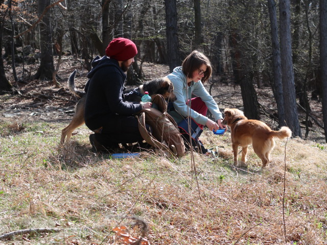 Manuel und Hannelore am H&ouml;henberg, 652 m