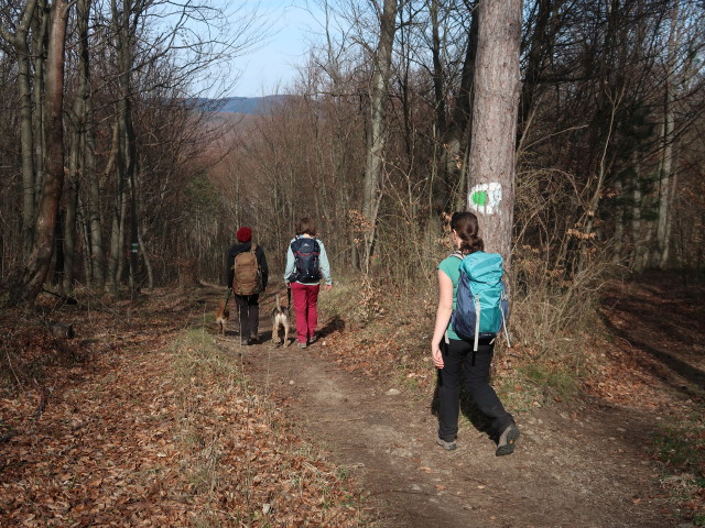 Manuel, Hannelore und Sabine zwischen H&ouml;henberg und Pottenstein
