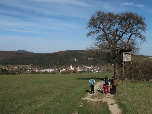 Sabine, Hannelore und Manuel zwischen H&ouml;henberg und Pottenstein