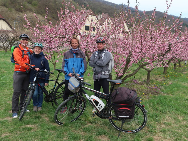 Ich, Sabine, Jörg und Erich in Schwallenbach