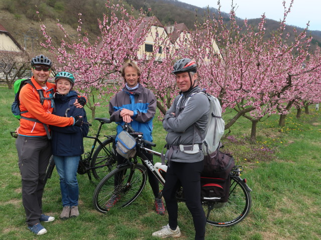 Ich, Sabine, J&ouml;rg und Erich in Schwallenbach