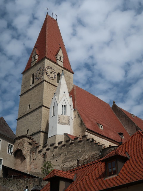 Pfarrkirche Wei&szlig;enkirchen, 224 m
