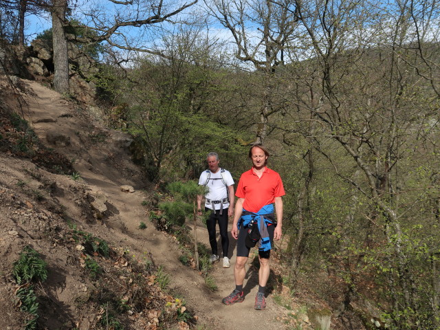 Erich und J&ouml;rg am Vogelbergsteig