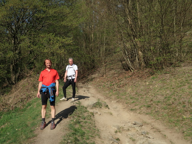 J&ouml;rg und Erich im Talgraben