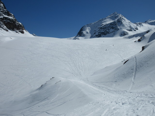 Helene und Hagen am Mittelbergferner