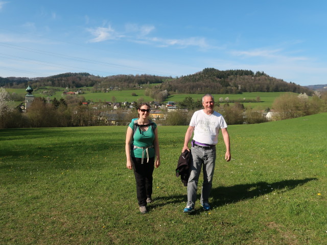 Sabine und Erich zwischen St. Veit an der G&ouml;lsen und Brillergraben