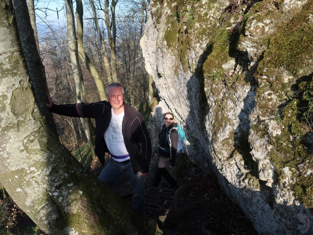 Erich und Sabine zwischen Staff und Staffh&uuml;tte