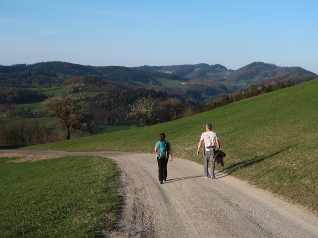 Sabine und Erich zwischen Staffhütte und Fußthaler