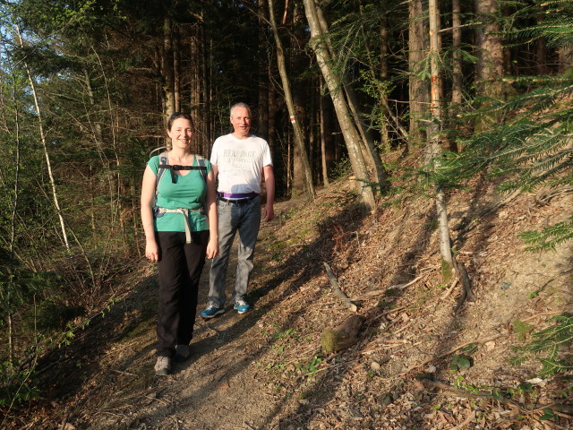 Sabine und Erich zwischen Staffhütte und Fußthaler