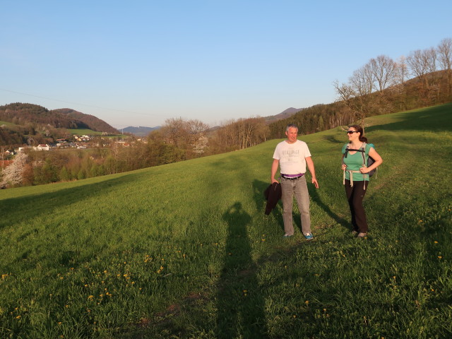 Erich und Sabine zwischen Fu&szlig;thaler und Wiesenfeld