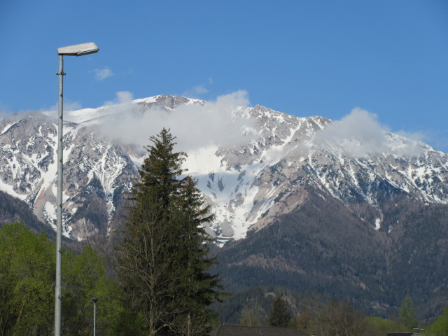 Schneeberg vom Bahnhof Puchberg aus