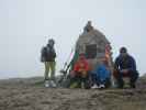 Romana, ich, Stefan, Irene und Christian am Kaiserstein, 2.061 m