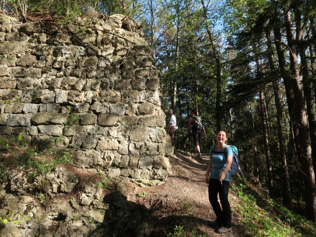 Erich, Carmen und Sabine am Kulmriegel, 758 m