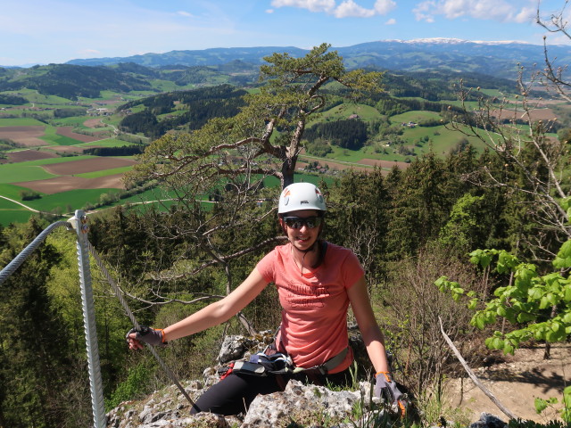 Ruine Rabenstein-Klettersteig: Larissa