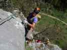 Ruine Rabenstein-Klettersteig: Axel, Martina und David