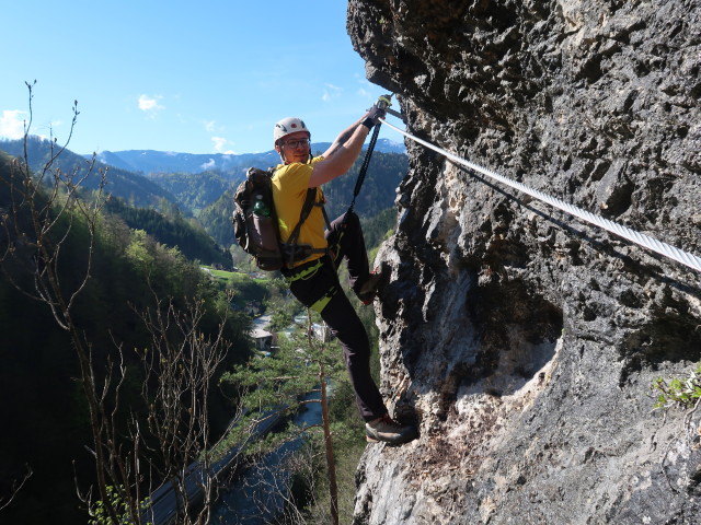 Türkenschanze-Klettersteig: David