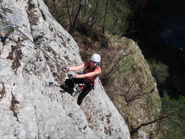 Türkenschanze-Klettersteig: Larissa