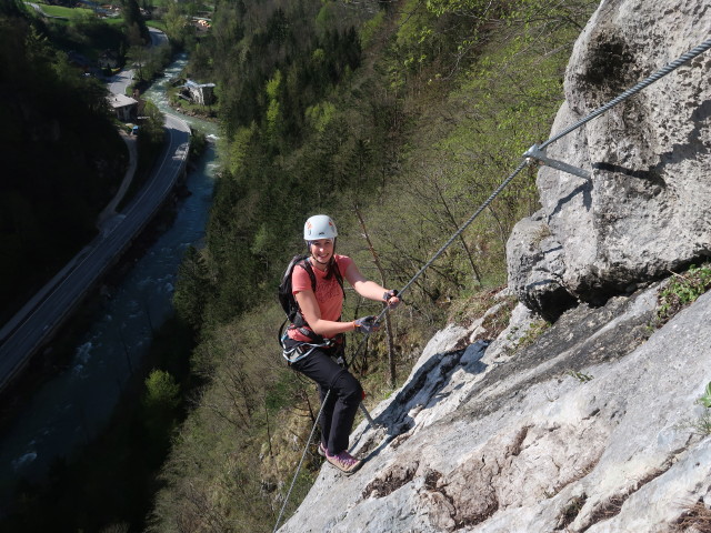 Türkenschanze-Klettersteig: Larissa