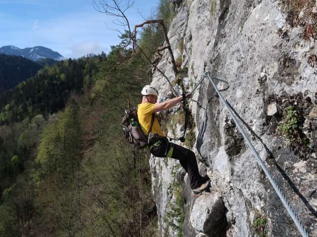 Türkenschanze-Klettersteig: David