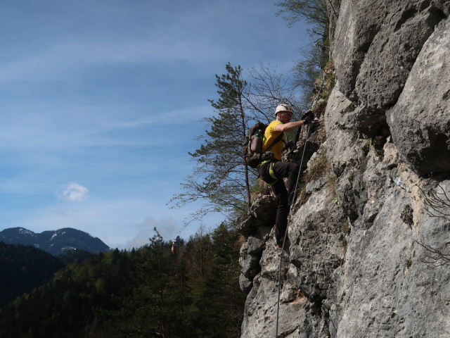 Türkenschanze-Klettersteig: David