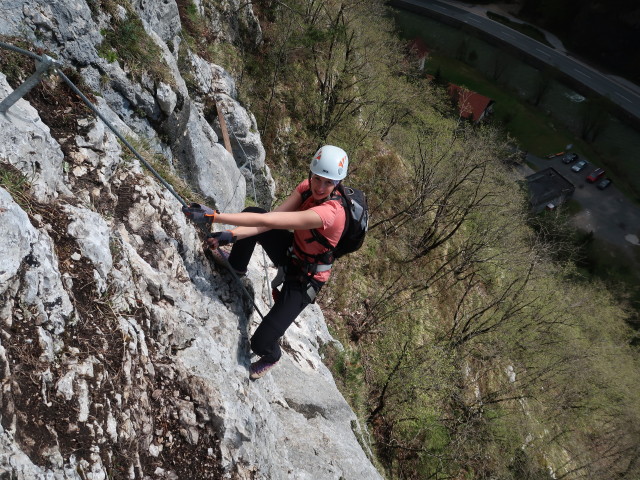 Türkenschanze-Klettersteig: Larissa