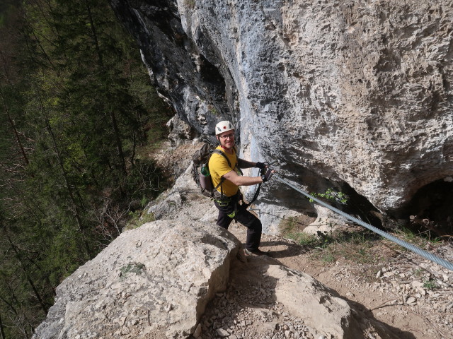 Türkenschanze-Klettersteig: David