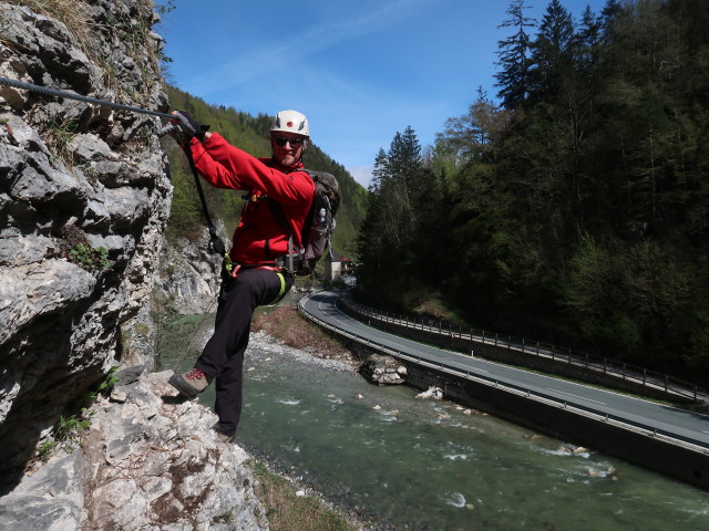 Speedy-Klettersteig: David