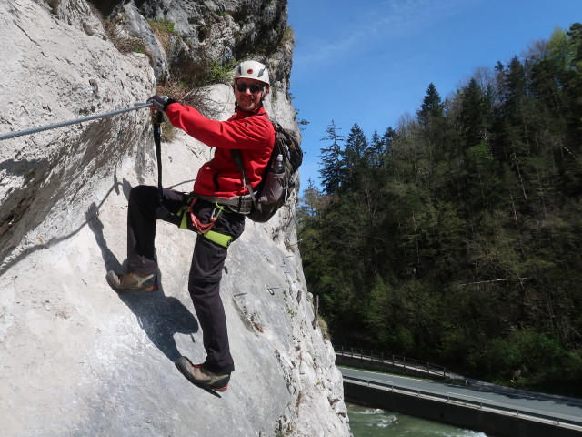 Speedy-Klettersteig: David