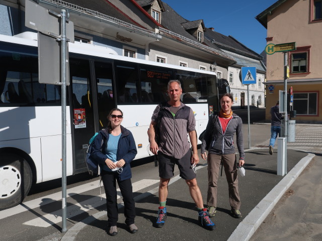 Sabine, Frank und Carmen in Vordernberg, 839 m