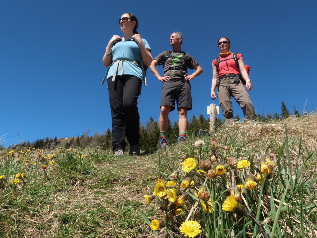 Sabine, Frank und Carmen zwischen Thalerkogel und Kosak