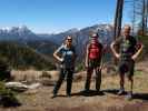 Sabine, Carmen und Frank zwischen Achnertörl und Thalerkogel