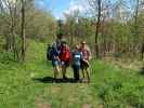 Julia, Herbert, Sabine und ich zwischen Burgstock und Im Anger